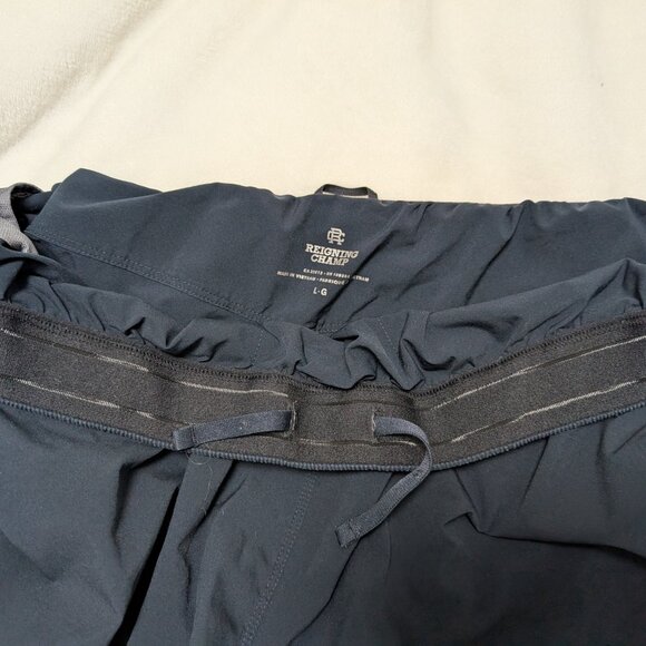 REIGNING CHAMP Training Short 8” Navy Blue size L - Picture 8 of 8